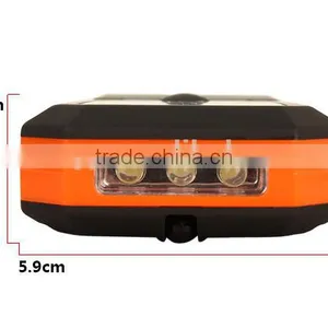 New 3led Foldable Cob Plastic Work Light With Magnet Led Working Light With Hook thumbnail-3