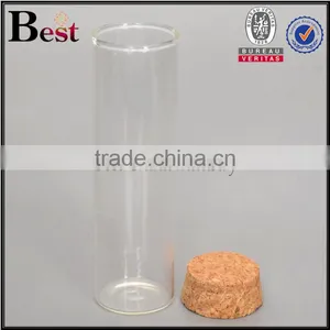 50ml 100ml 300ml Clear Empty Glass Bottle With Cork Good Quality Screen Printing Wholesale Manufacturer thumbnail-4
