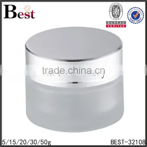 All Size Glass Airtight Metal Containers Cosmetic Metal Container With Aluminum Cap thumbnail-5