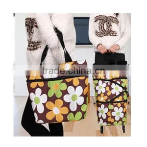 Multifunctional Folding Travel Bag Shopping Bag New Product for 2015 thumbnail-2