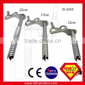 Stainless Steel With Advanced Tooth Geometry Fast Placing Express Dual Clip Ice Screw thumbnail-1