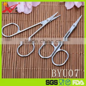 BYU07 Multi-use Eyebrow Shaping Stainless Steel Women Makeup Scissor Beauty Tool thumbnail-1