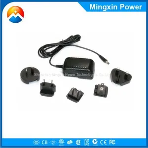 Wholesale Interchangeable Plug ac Power Adaptor 12 Volt 1amp With EU UK AU US Plug For Home thumbnail-4