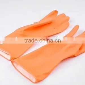 Hands Kitchen Gloves Rubber Dishes Cleaning Home Office Toilet Latex thumbnail-1