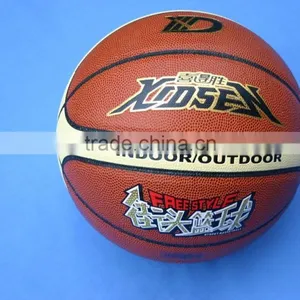 Colorful Rubber Basketball thumbnail-2
