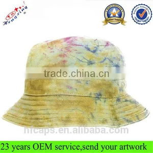 Floral Print Custom Bucket Cap/Plain Tie Dyed Bucket Hat/Cheap Wholesale Bucket Hat thumbnail-5