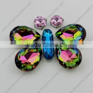 High Quality Crystal Fancy Stone for Girls Party Dresses thumbnail-1