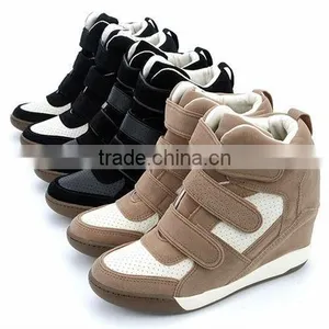 2ssd0193 Hidden Wedge Heel Fashion Sneakers Comfortable! thumbnail-1