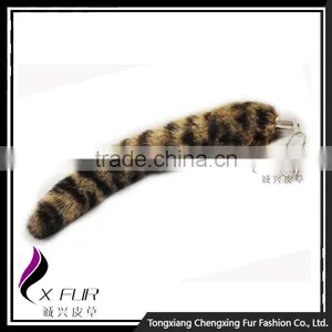 CX-R-27 2016 New Items Cute Animal Tails Cheap Key Chain thumbnail-2