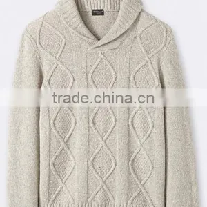 High Quality Men's Sweater With Shawl Collar (BKNM23) thumbnail-2