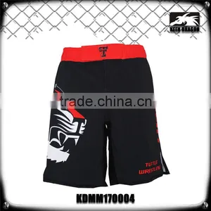 BJJ Tiger Print Custom Design Mma Shorts With Heavy Material thumbnail-2