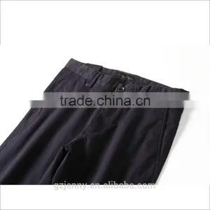OEM Fashion Style Khaki Men Pants 100% Cotton Twill Slim Chinos Pants Men thumbnail-3