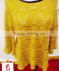 2014 New Spring Plain V-neck Cloth, Lady Knit Cardigan Sweater thumbnail-1