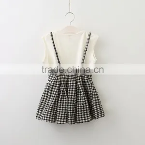 2017 New Arrival Cute Design Baby Wear/kids Clothes Baby Girls Two Pieces Sets thumbnail-5