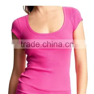 WOMEN'S SCOOP NECK TOP thumbnail-1