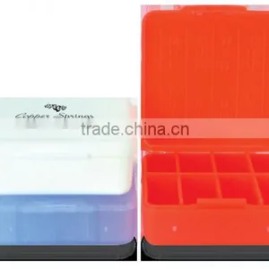 USA Made Compact Pill Box - Has Eight, Small Compartments Identified by Days of the Week, Plus Spare, Engraved in the Lid thumbnail-1