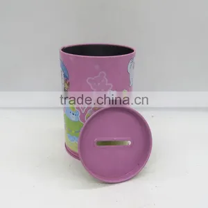 Customised Circle Saving Money Tin Box/Can thumbnail-4
