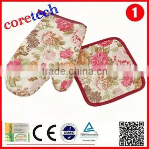 Safe User-friendly Cotton Microwave Oven Glove Factory thumbnail-1