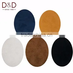 D&D 10Pcs/Lot Artificial Leather Patches Iron On Patch Repair Elbow Knee For Clothing Accessories 5 Colors thumbnail-1