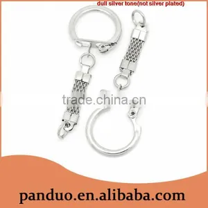 30Pcs/pack New Design Silver Tone Key Chains & Key Rings thumbnail-1