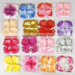 SILK ROSE PETALS FOR ANY WEDDING CELEBRATION - CONFETTI - 37 COLOURS thumbnail-1