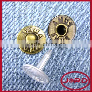 Fashion Jeans Button Metal Rivet For Garments thumbnail-1