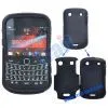 Detachable Silicone and Hard Plastic Case for BlackBerry Bold 9900/9930 (Black) thumbnail-1