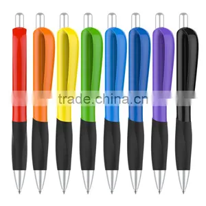 Hot Sale Promotional Gifts Custom Logo Creative Plastic Press Ball Pen thumbnail-2