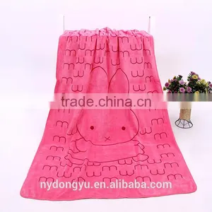 Top Quality Microfiber Towel/ Yxg Monkey Rabbit Animal Printed Bath Towels 70x140cm/ Fancy Owels thumbnail-6