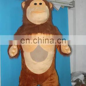 HI CE 2016 Unique Carnival Costumes Inflatable Monkey Wild Mascot Costume thumbnail-1