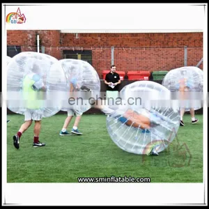 Wholesale PVC Soccer Zorbing Bubble Ball Grass Bumping Ball Bouncy Ball For Adult thumbnail-1