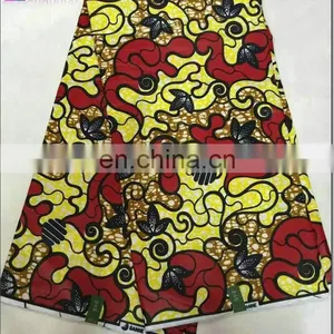African Print Wax Hollandais Veritable Wax Hollandais Super Wax Hollandais SPW285 thumbnail-1