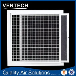Hvac Aluminum Egg Crate Type Return Air Grille thumbnail-3