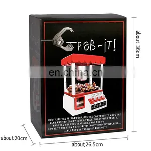 Children Loved Crane Claw Game Machine Coin-operated Machine With Music and Light thumbnail-1