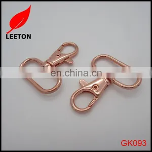 Bag Shiny Rose Gold Swivel Snap Hook thumbnail-6