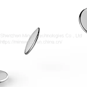 Small Round BLE Ibeacon Bluetooth Beacon With Key Ring Minew D15N thumbnail-2