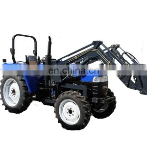 Farm Tractor With Front End Loader thumbnail-6
