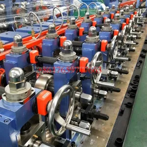High Frequency Automatic Welded Pipe Production Line for Mild Steel thumbnail-1
