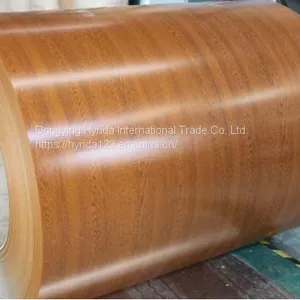 Pattern Designed PPGI With Wood Grain and Brick thumbnail-2