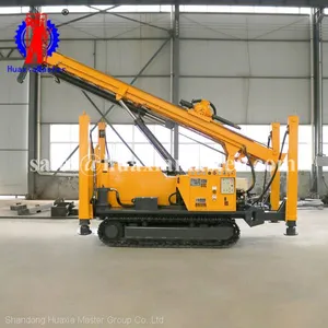 Full Hydraulic Air Drilling Rig JDL-400 From Huaxia Master /soil Layer and Bed Rock Water Well Drilling Machine for Sale thumbnail-3