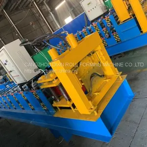 Color Steel Roof Tile Ridge Cap Flashing Making Machine thumbnail-5