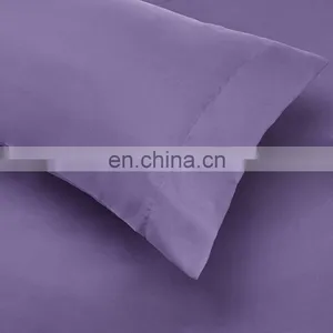 Designers Comforter Sets Luxury Purple Floral 7 Piece Bedding Comforter Set Goose Down Alternative Comforter thumbnail-6