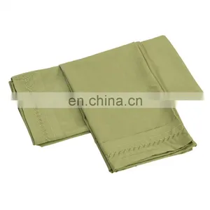 Solid Sheet Sets 100% Polyester Mattress Covers Green Flat Sheet Sets thumbnail-1