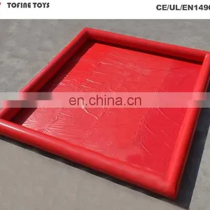 Family Use Square Inflatable Rectangular PVC Swimming Pool thumbnail-3