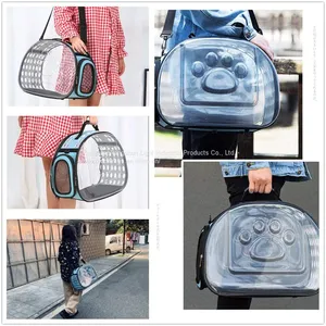 Designed for Travel Hiking Walking & Outdoor Use Pet Capsule Transparent Bag Carrier thumbnail-4