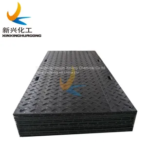 HDPE 4'x8'ft UV Resisitant Plastic Ground Sheets HDPE Construction Fire Retardant Road Mats Antislip Ground Mats thumbnail-4