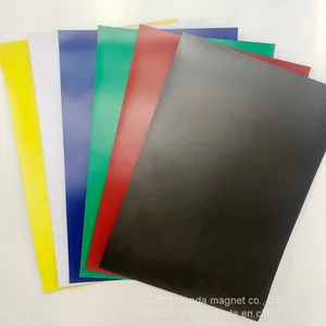 Customized High Quality Rubber Magnet Sheet With Color PVC thumbnail-3