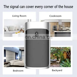 OEM WIFI Video Door Bell, Smart Doorbells 720P HD Wireless Wi-Fi Video Door Bells Camera With Indoor Chime Option thumbnail-3
