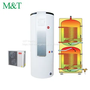 SUS304 / 316L / Duplex2205 /2304 Dual Buffer Tank for Hot Water Heat Pump Portugal Water Heater thumbnail-2