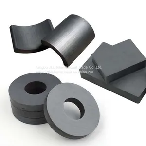 Custom Permanent Rare Earth Ferrite Ring Ceramic Magnet for Generator Motor thumbnail-1